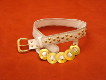 Folk Cracovian belt for children with 1 string of bells